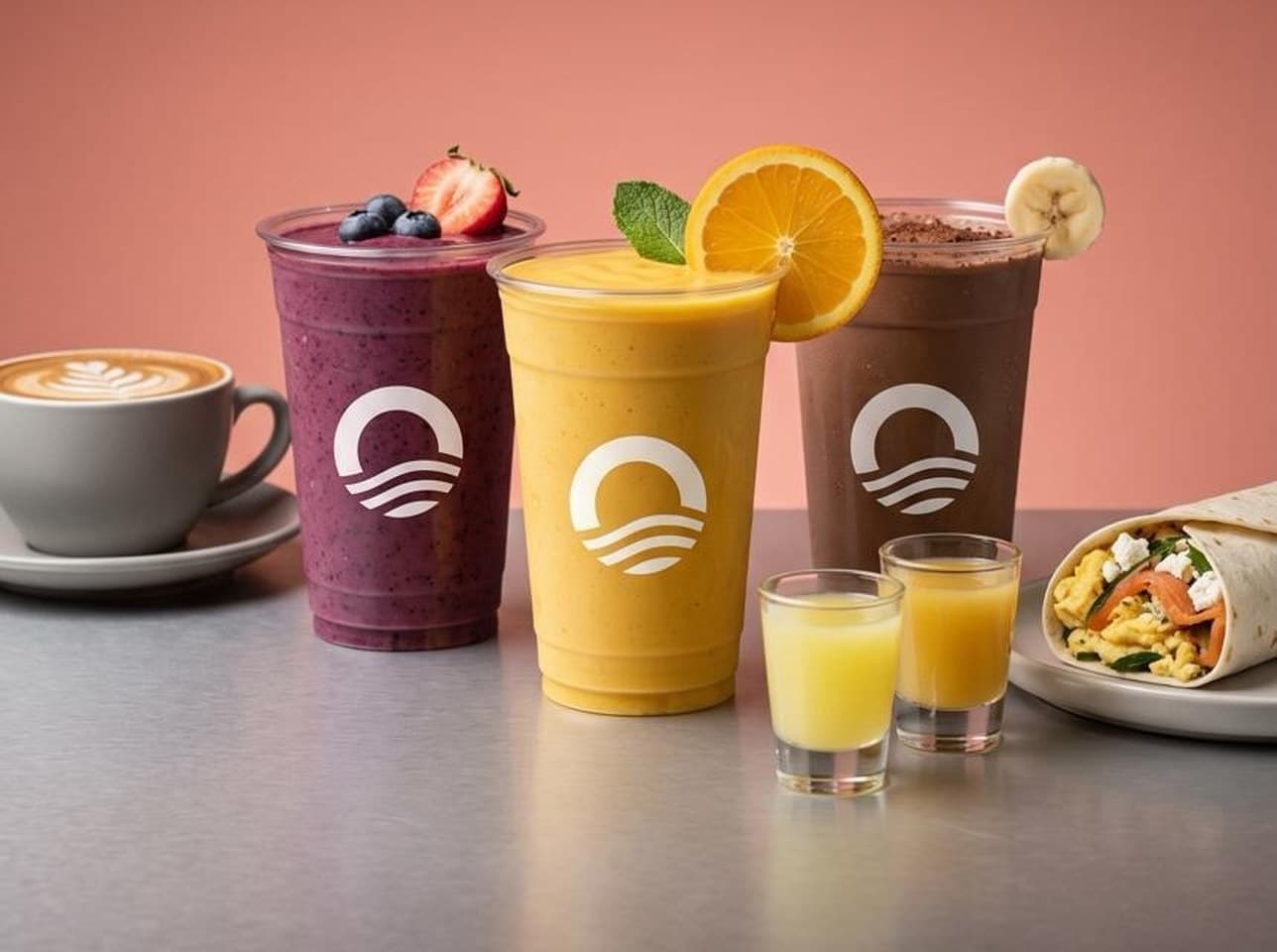 SoSmooth smoothies, coffee and a high-protein wrap